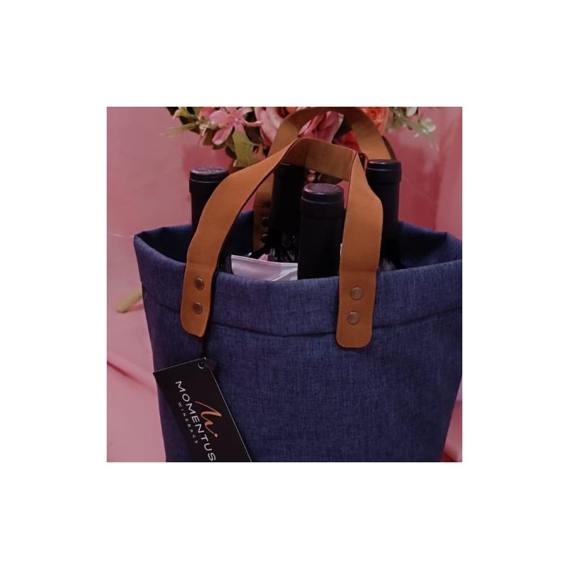 Bag sambaqui para 2 garrafas Los borrachos