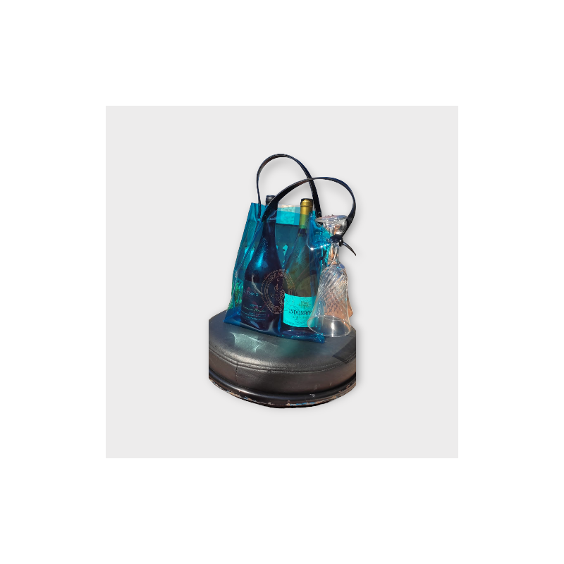Ice Bag Azul 2 Garrafas