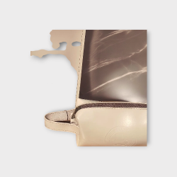 bag para vinhos + Nécessaire para assessórios  off whyte  Bege