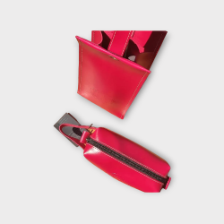 bag para vinho+ Necessário para acessórios vermelha