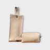 bag para vinhos + Nécessaire para assessórios  off whyte  Bege