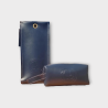 bag de vinho + Necessaire para assessórios Azul